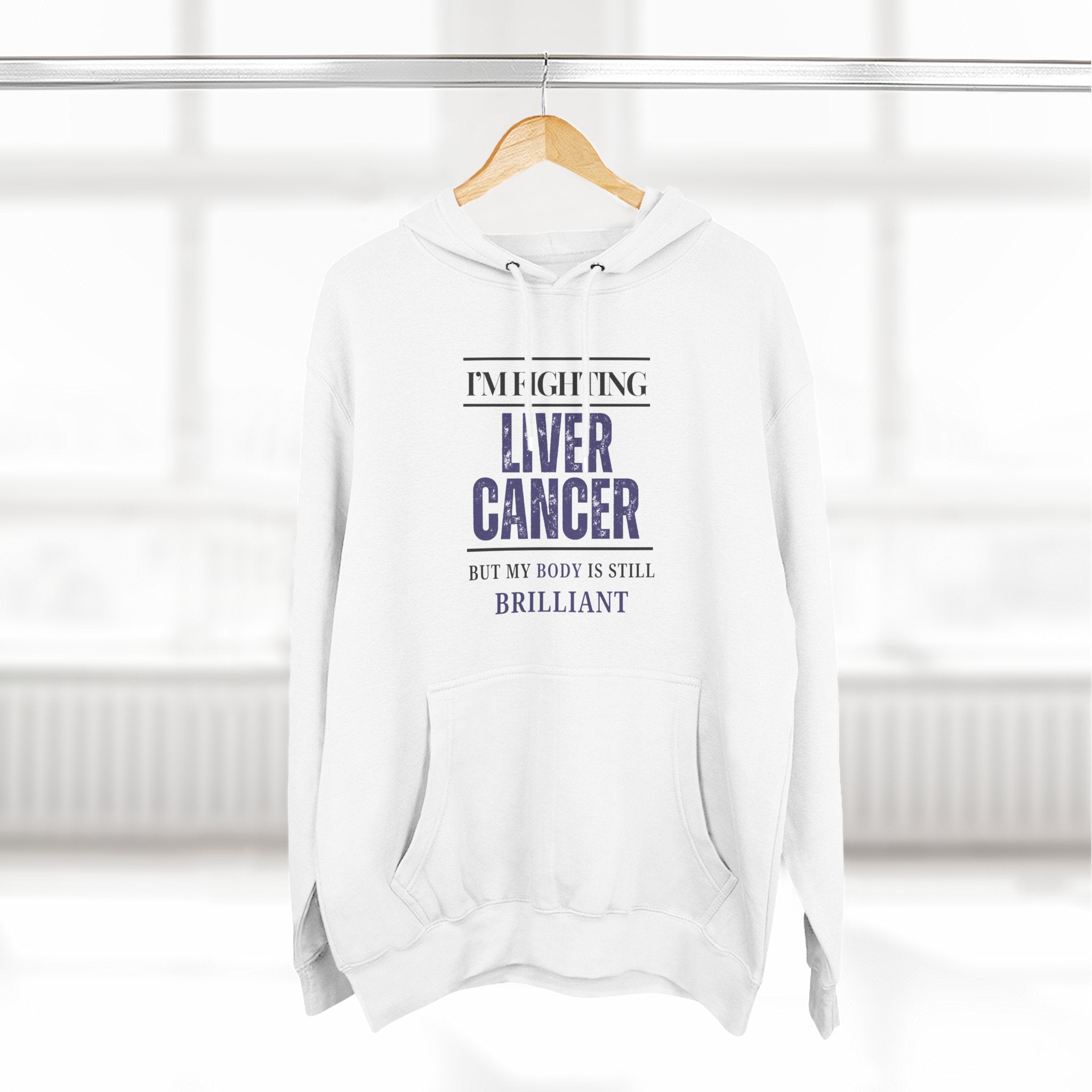 I'm fighting live cancer Hoodie, Unisex Sweatshirt, Casual Wear, Gift for Her, Fall Fashion, Holiday Gift
