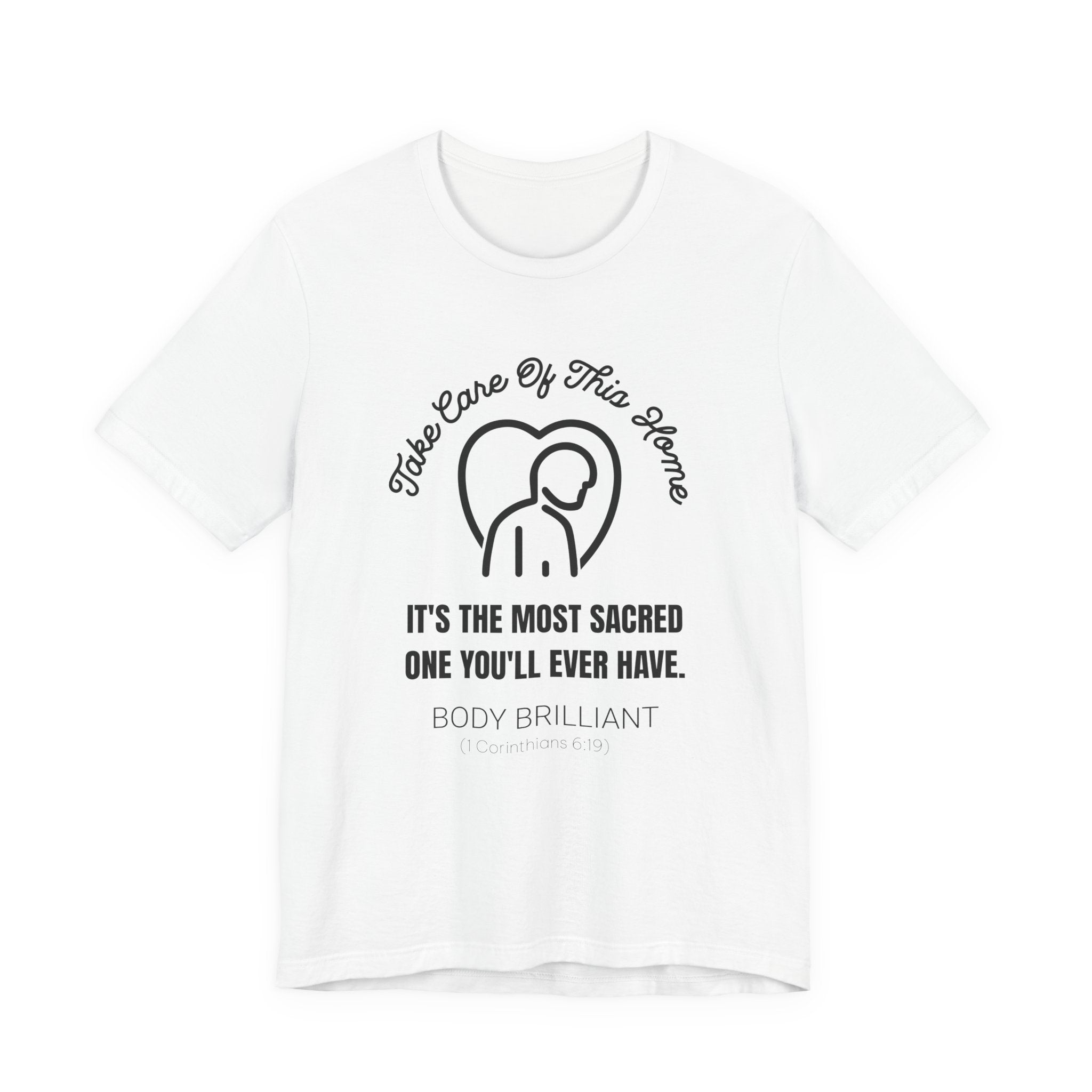 Take Care of this Home Inspirational Tee, Unisex Jersey Shirt, Motivational Gift, Spiritual Apparel, Perfect for Everyday Wear