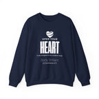 Open Your Heart Sweatshirt | Inspirational Crewneck, Gift for Fitness Lovers, Motivational Apparel, Unisex Sweatshirt, Cozy Fitness Wear