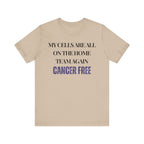 Cancer free Tee, Unisex Jersey Shirt, Motivational Gift, Spiritual Apparel, Perfect for Everyday Wear