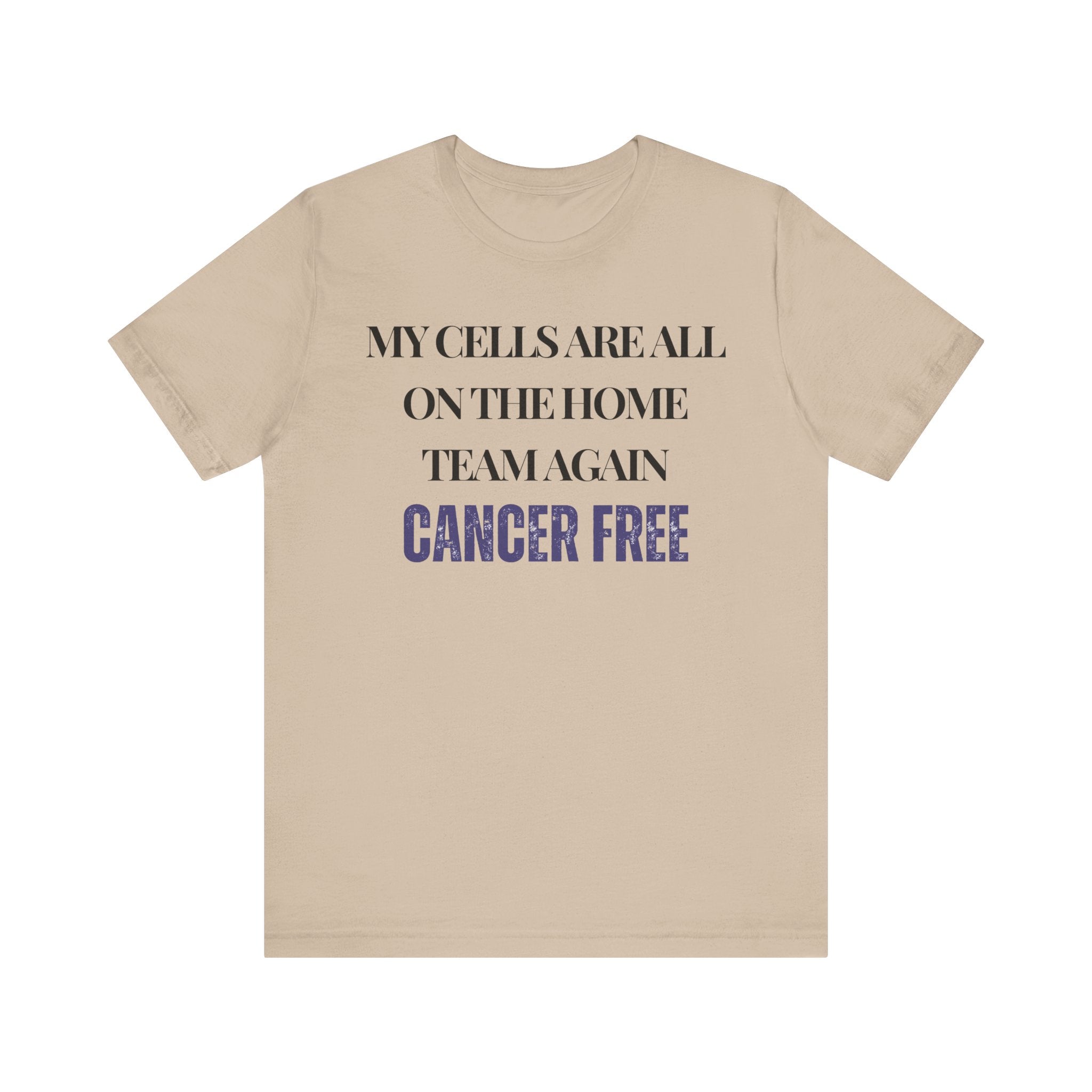 Cancer free Tee, Unisex Jersey Shirt, Motivational Gift, Spiritual Apparel, Perfect for Everyday Wear
