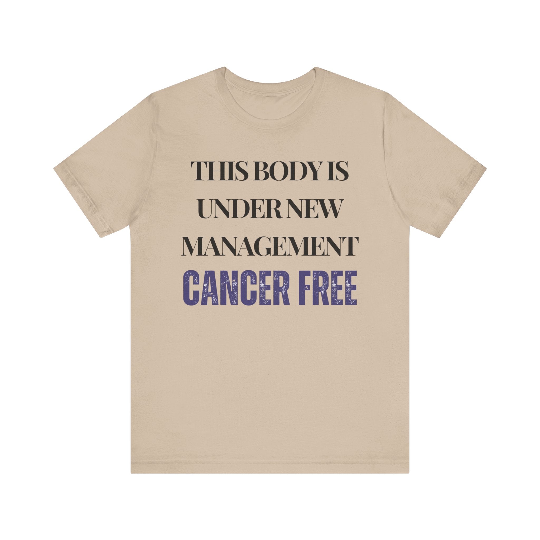 Cancer free Tee, Unisex Jersey Shirt, Motivational Gift, Spiritual Apparel, Perfect for Everyday Wear