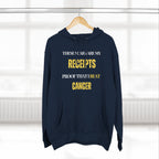 These scars are my receipts. Proof that I beat cancer Hoodie, Unisex Sweatshirt, Casual Wear, Gift for Her, Fall Fashion, Holiday Gift