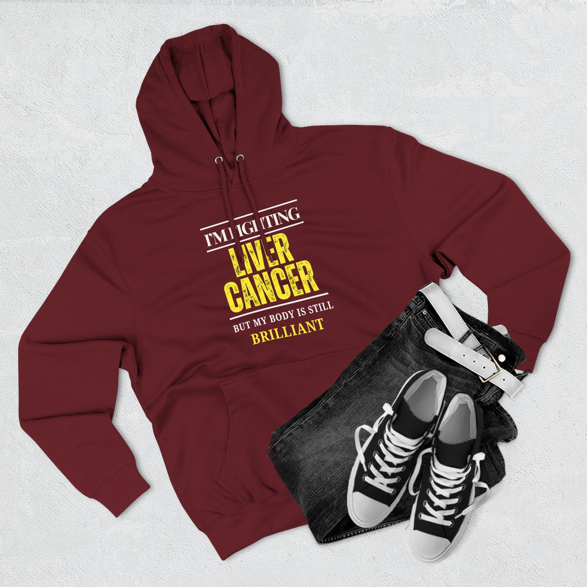 I'm fighting live cancer Hoodie, Unisex Sweatshirt, Casual Wear, Gift for Her, Fall Fashion, Holiday Gift