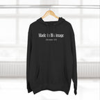 Made in his image Hoodie, Unisex Sweatshirt, Casual Wear, Gift for Her, Fall Fashion, Holiday Gift
