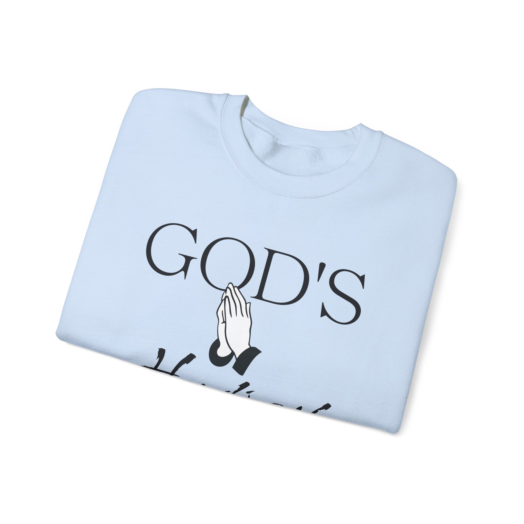 God's Handiwork Sweatshirt | Inspirational Crewneck, Gift for Fitness Lovers, Motivational Apparel, Unisex Sweatshirt, Cozy Fitness Wear