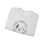 Sing with Christmas cheer Sweatshirt | Inspirational Crewneck, Gift for Fitness Lovers, Motivational Apparel, Unisex Sweatshirt, Cozy Fitness Wear