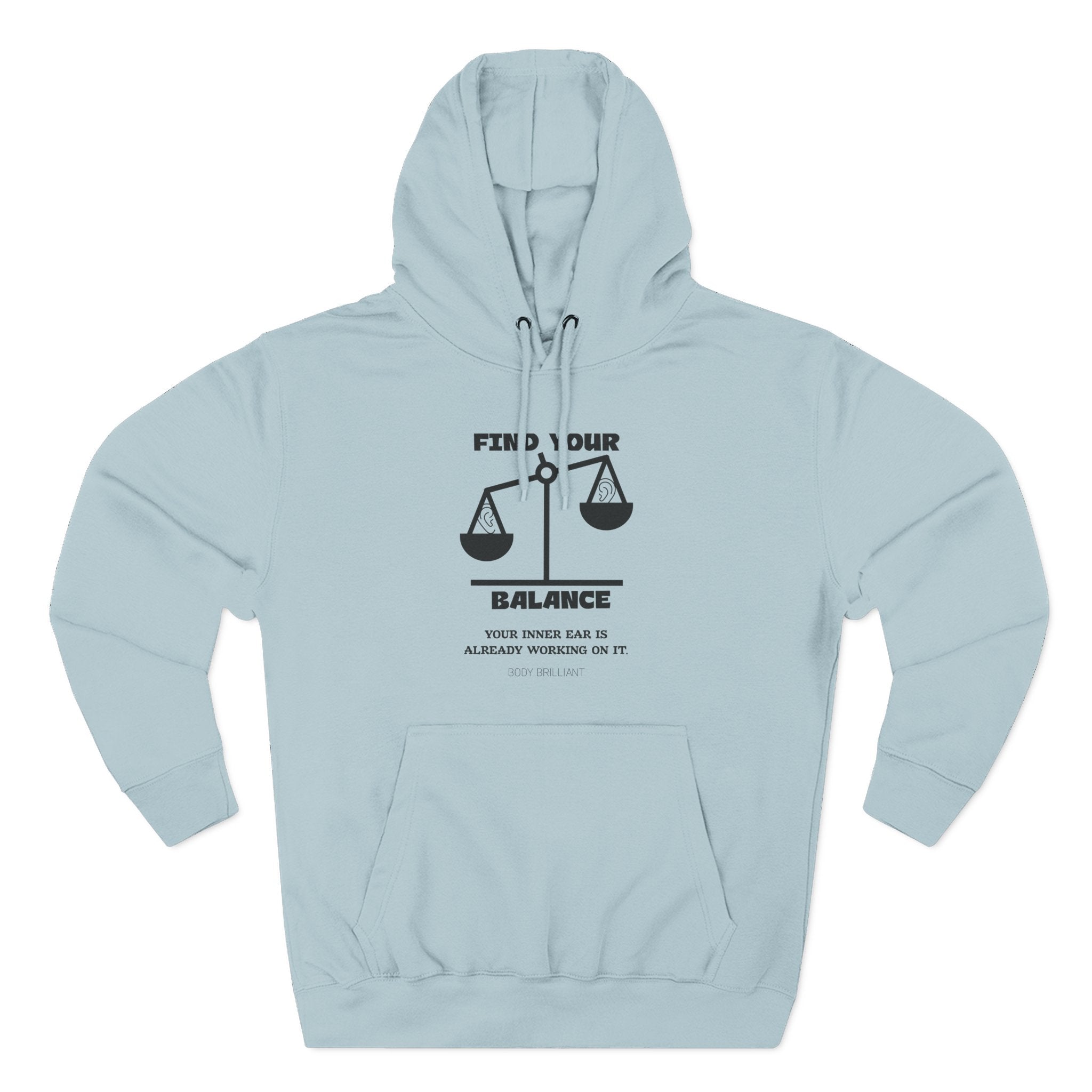 Find your balance Hoodie, Unisex Sweatshirt, Casual Wear, Gift for Her, Fall Fashion, Holiday Gift