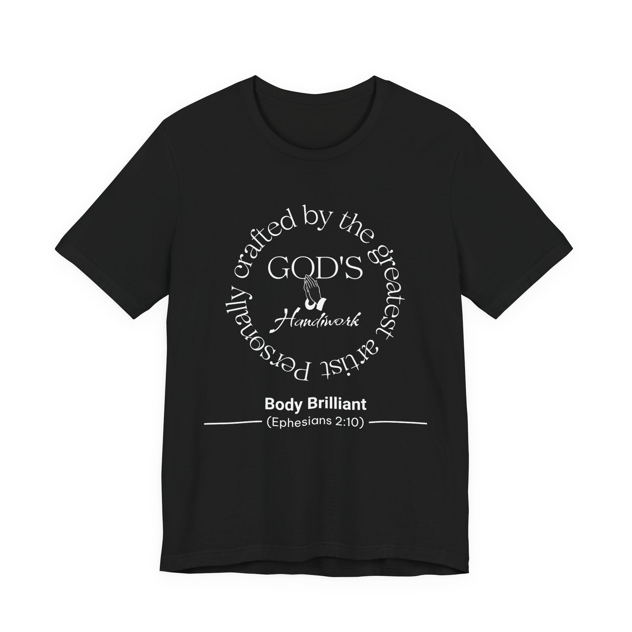 Crafted Inspirational Tee, Unisex Jersey Shirt, Motivational Gift, Spiritual Apparel, Perfect for Everyday Wear