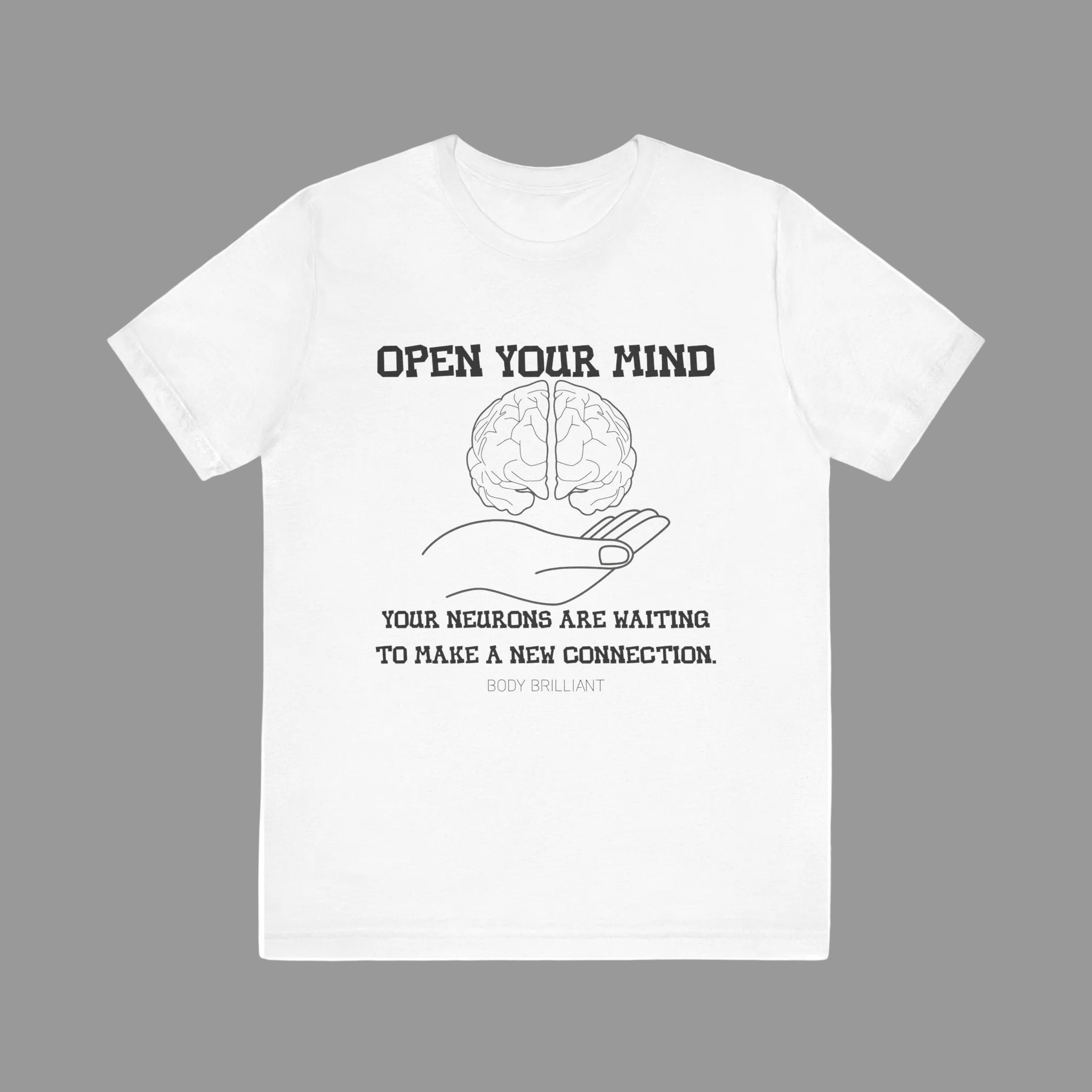 Open your mind Inspirational Tee, Unisex Jersey Shirt, Motivational Gift, Spiritual Apparel, Perfect for Everyday Wear