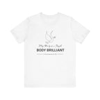 My Body is a Temple  Inspirational Tee, Unisex Jersey Shirt, Motivational Gift, Spiritual Apparel, Perfect for Everyday Wear