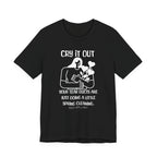 Cry it out Inspirational Tee, Unisex Jersey Shirt, Motivational Gift, Spiritual Apparel, Perfect for Everyday Wear