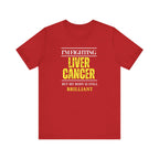 I'm fighting liver cancer Inspirational Tee, Unisex Jersey Shirt, Motivational Gift, Apparel, Perfect for Everyday Wear