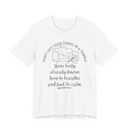 Don't get your tinsel in a tangle Inspirational Tee, Unisex Jersey Shirt, Motivational Gift, Spiritual Apparel, Perfect for Everyday Wear