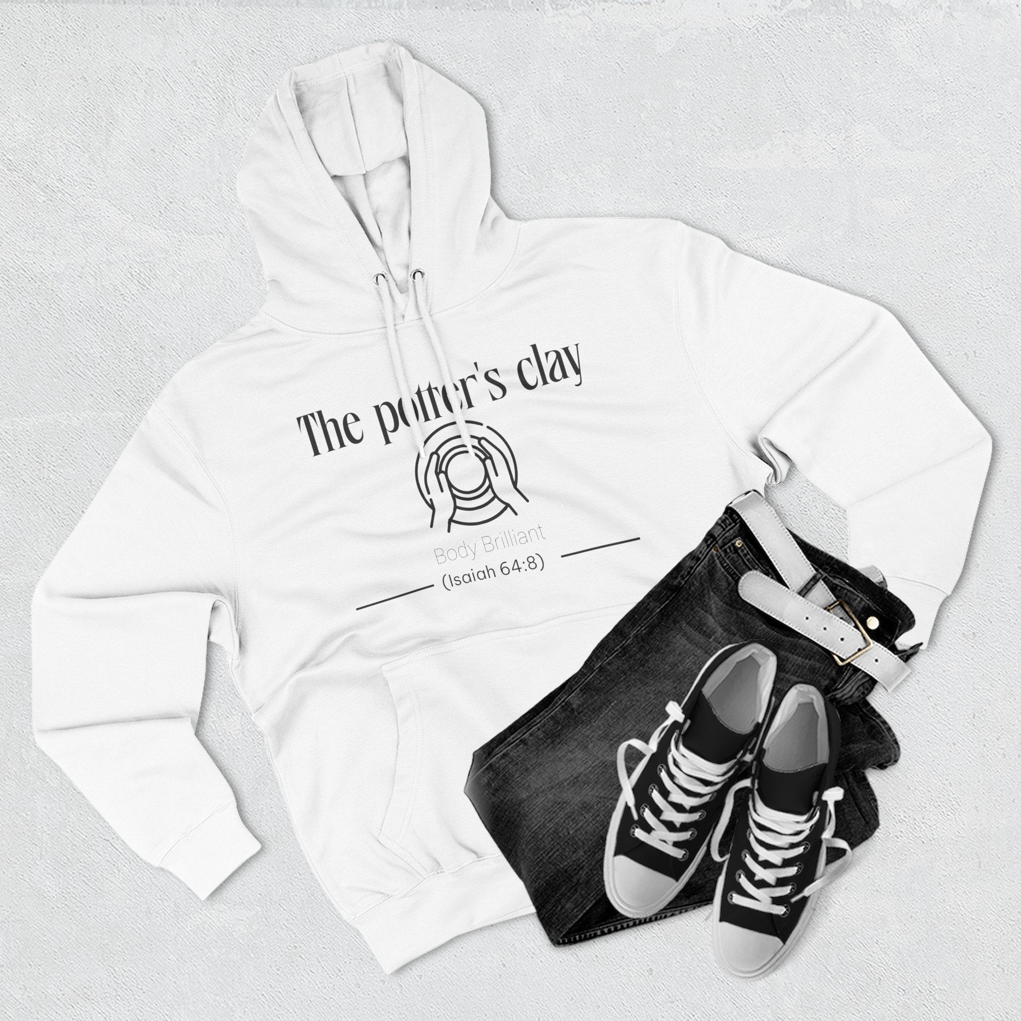 The Potter's Clay Hoodie, Unisex Sweatshirt, Casual Wear, Gift for Her, Fall Fashion, Holiday Gift