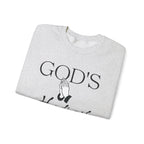 God's Handiwork Sweatshirt | Inspirational Crewneck, Gift for Fitness Lovers, Motivational Apparel, Unisex Sweatshirt, Cozy Fitness Wear