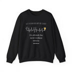 Let your heart be light Sweatshirt | Inspirational Crewneck, Gift for Fitness Lovers, Motivational Apparel, Unisex Sweatshirt, Cozy Fitness Wear