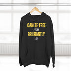 Cancer-free and brilliantly me Hoodie, Unisex Sweatshirt, Casual Wear, Gift for Her, Fall Fashion, Holiday Gift