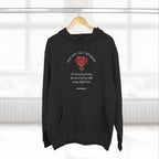 Give with all your heart Hoodie, Unisex Sweatshirt, Casual Wear, Gift for Her, Fall Fashion, Holiday Gift