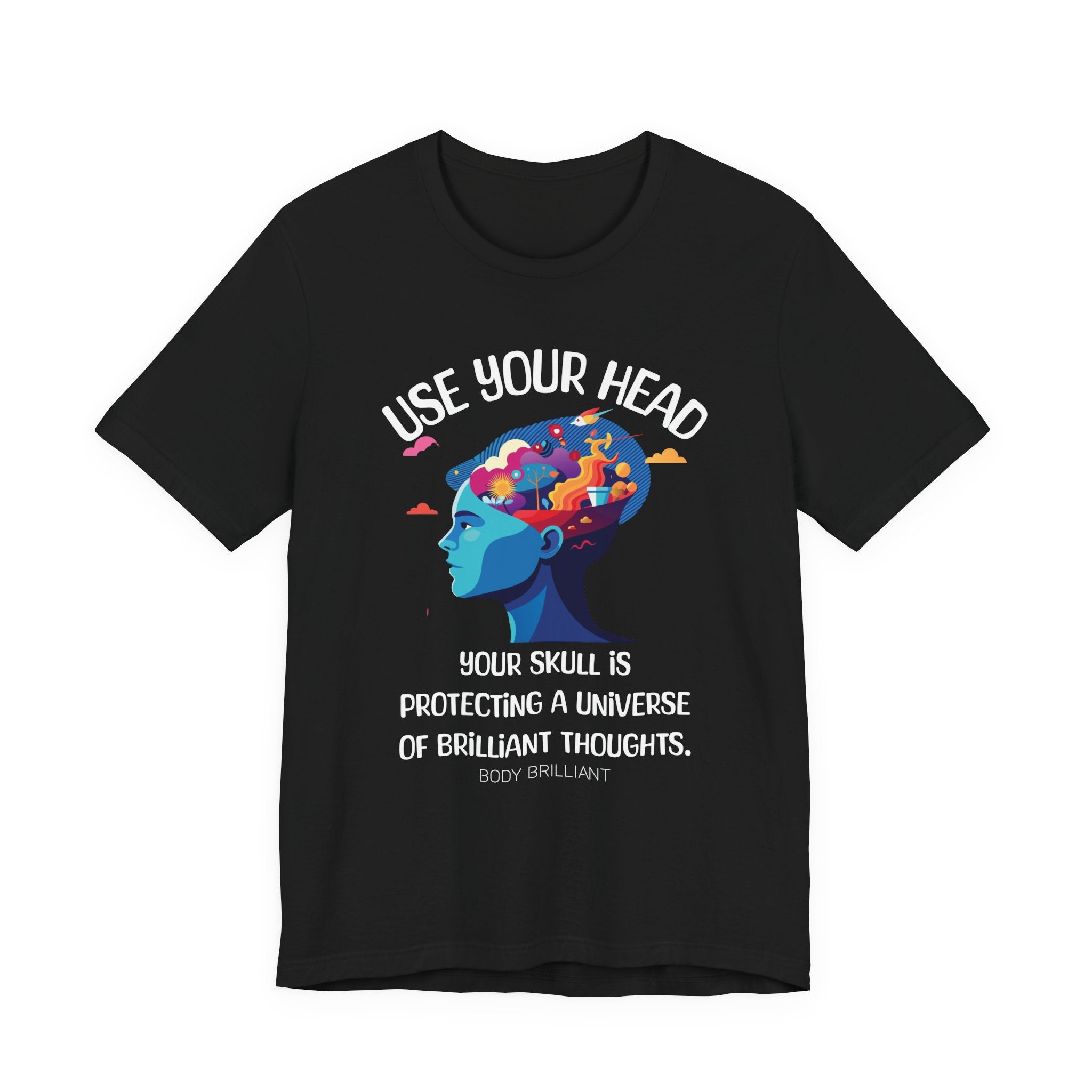 Use your head Inspirational Tee, Unisex Jersey Shirt, Motivational Gift, Spiritual Apparel, Perfect for Everyday Wear
