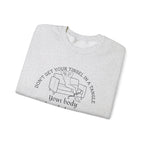 Don't get your tinsel in a tangle Sweatshirt | Inspirational Crewneck, Gift for Fitness Lovers, Motivational Apparel, Unisex Sweatshirt, Cozy Fitness Wear