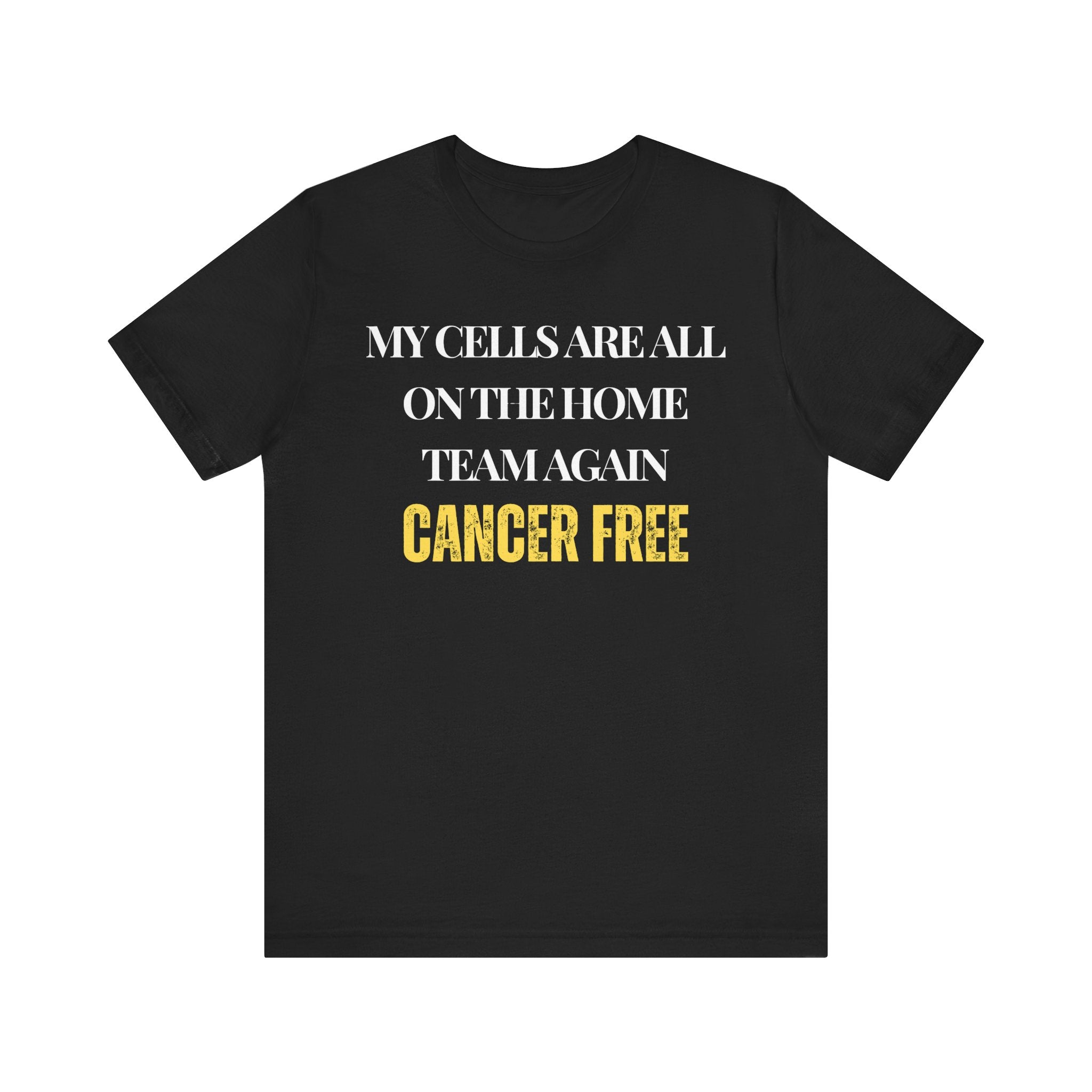 Cancer free Tee, Unisex Jersey Shirt, Motivational Gift, Spiritual Apparel, Perfect for Everyday Wear