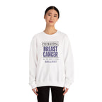 I'm fighting breast cancer Sweatshirt | Inspirational Crewneck, Gift for Fitness Lovers, Motivational Apparel, Unisex Sweatshirt, Cozy Fitness Wear