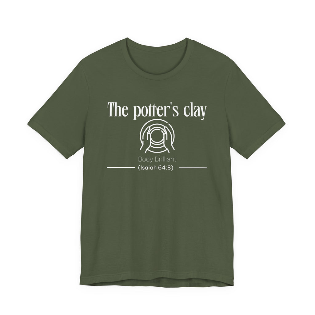 The Potter's Clay Inspirational Tee, Unisex Jersey Shirt, Motivational Gift, Spiritual Apparel, Perfect for Everyday Wear