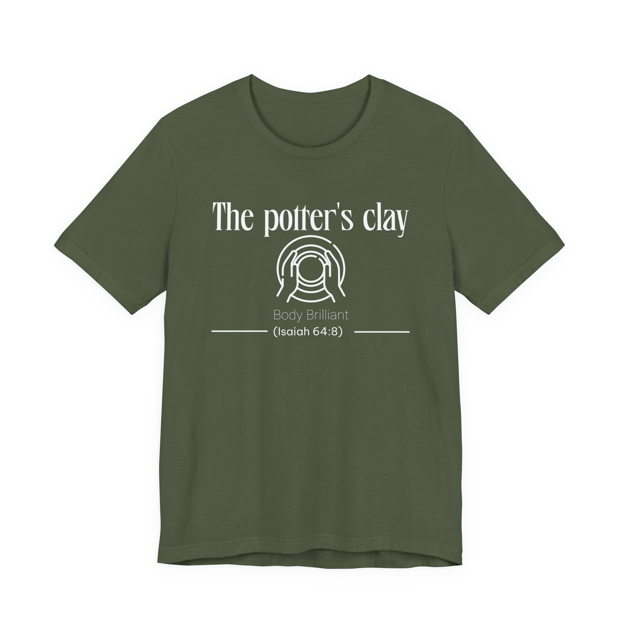The Potter's Clay Inspirational Tee, Unisex Jersey Shirt, Motivational Gift, Spiritual Apparel, Perfect for Everyday Wear