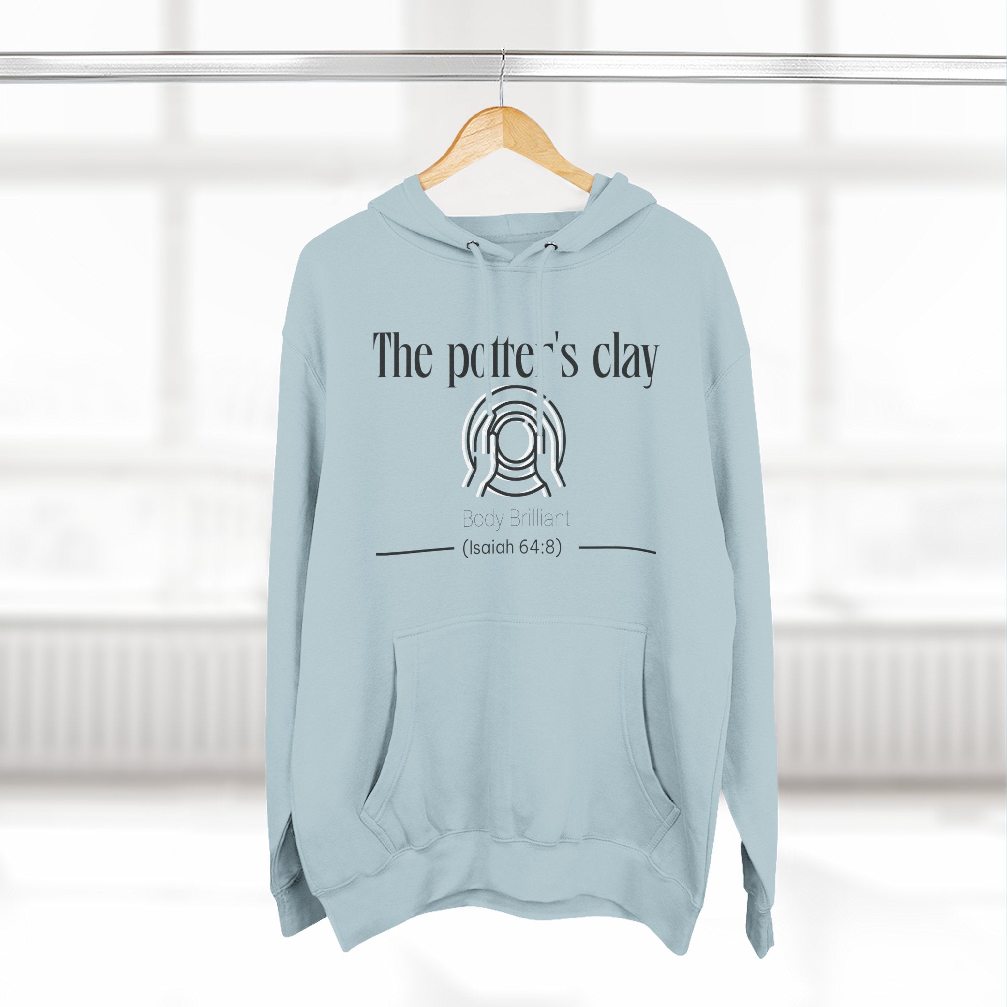 The Potter's Clay Hoodie, Unisex Sweatshirt, Casual Wear, Gift for Her, Fall Fashion, Holiday Gift