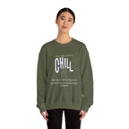 Feel the festive chill Sweatshirt | Inspirational Crewneck, Gift for Fitness Lovers, Motivational Apparel, Unisex Sweatshirt, Cozy Fitness Wear