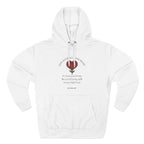 Give with all your heart Hoodie, Unisex Sweatshirt, Casual Wear, Gift for Her, Fall Fashion, Holiday Gift