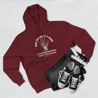 Give yourself a hand Hoodie, Unisex Sweatshirt, Casual Wear, Gift for Her, Fall Fashion, Holiday Gift