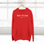 Made in his image Hoodie, Unisex Sweatshirt, Casual Wear, Gift for Her, Fall Fashion, Holiday Gift