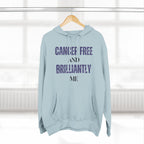 Cancer-free and brilliantly me Hoodie, Unisex Sweatshirt, Casual Wear, Gift for Her, Fall Fashion, Holiday Gift