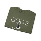 God's Handiwork Sweatshirt | Inspirational Crewneck, Gift for Fitness Lovers, Motivational Apparel, Unisex Sweatshirt, Cozy Fitness Wear