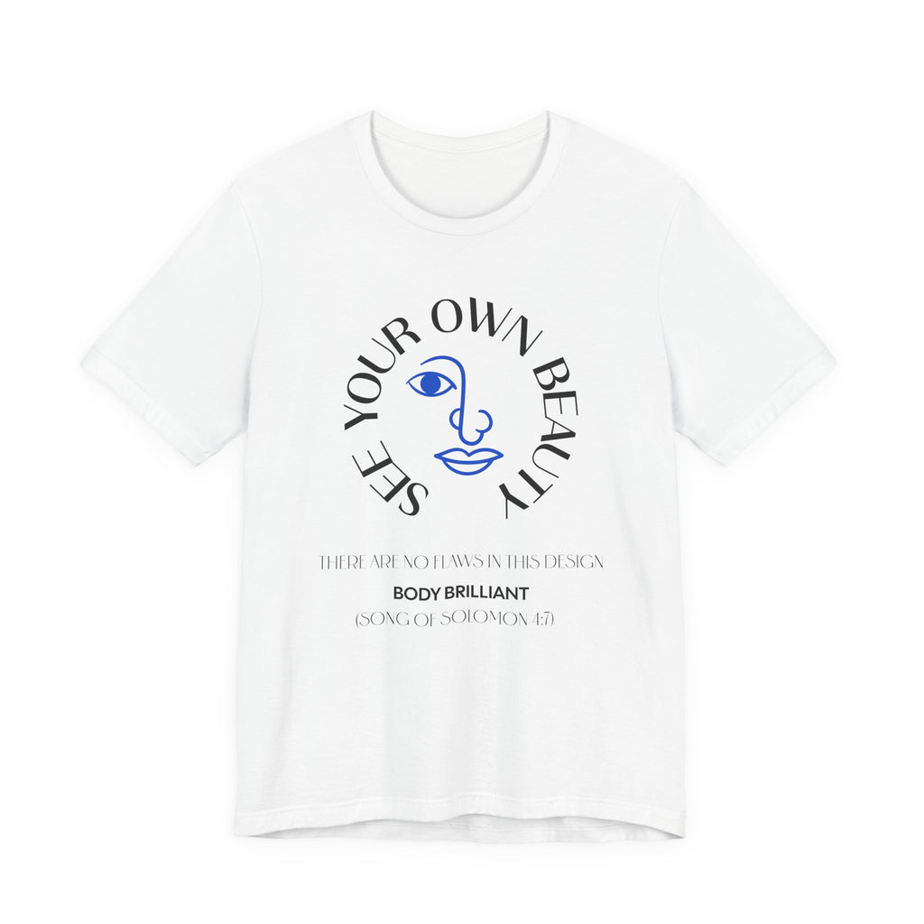 See Your Own Beauty Inspirational Tee, Unisex Jersey Shirt, Motivational Gift, Spiritual Apparel, Perfect for Everyday Wear