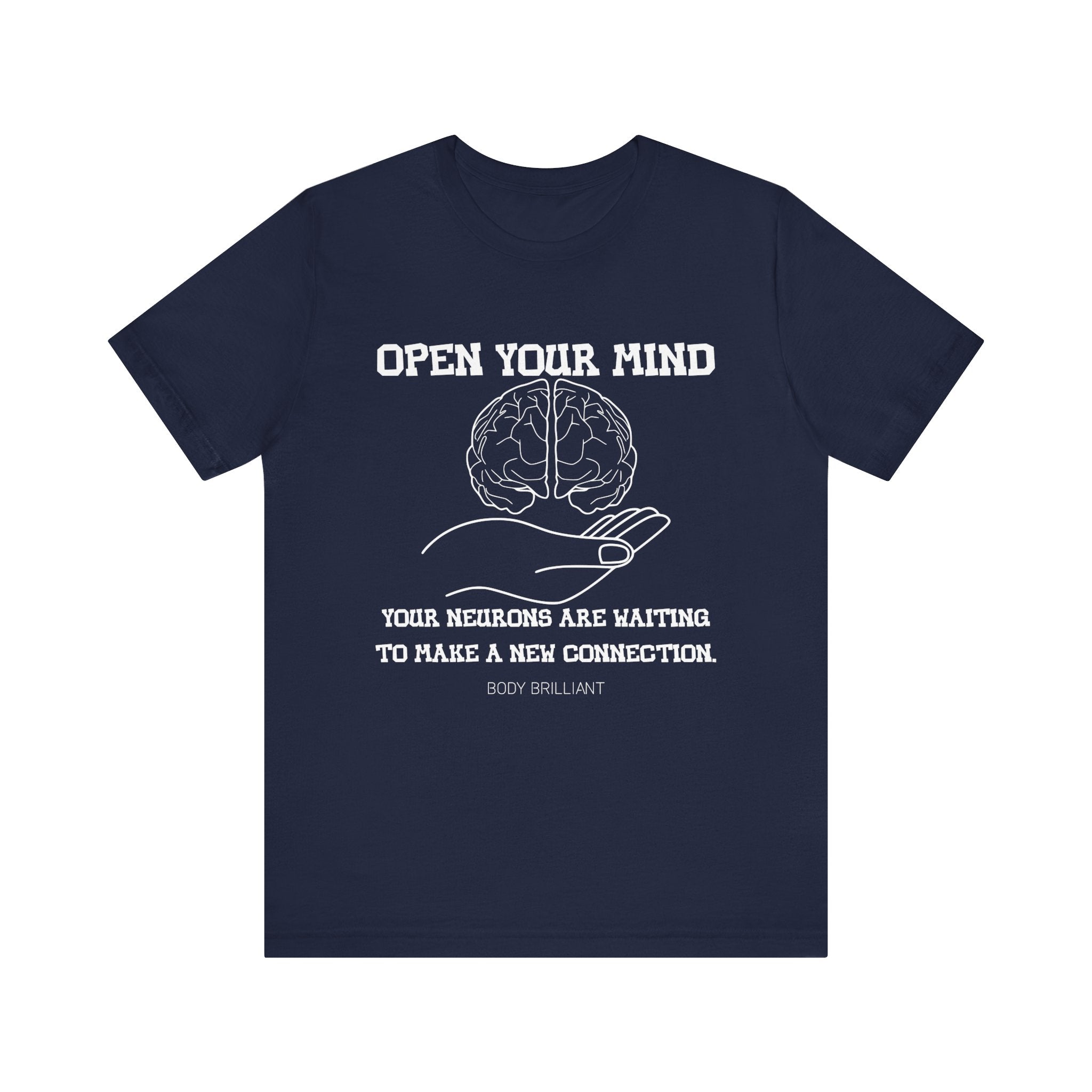 Open your mind Inspirational Tee, Unisex Jersey Shirt, Motivational Gift, Spiritual Apparel, Perfect for Everyday Wear
