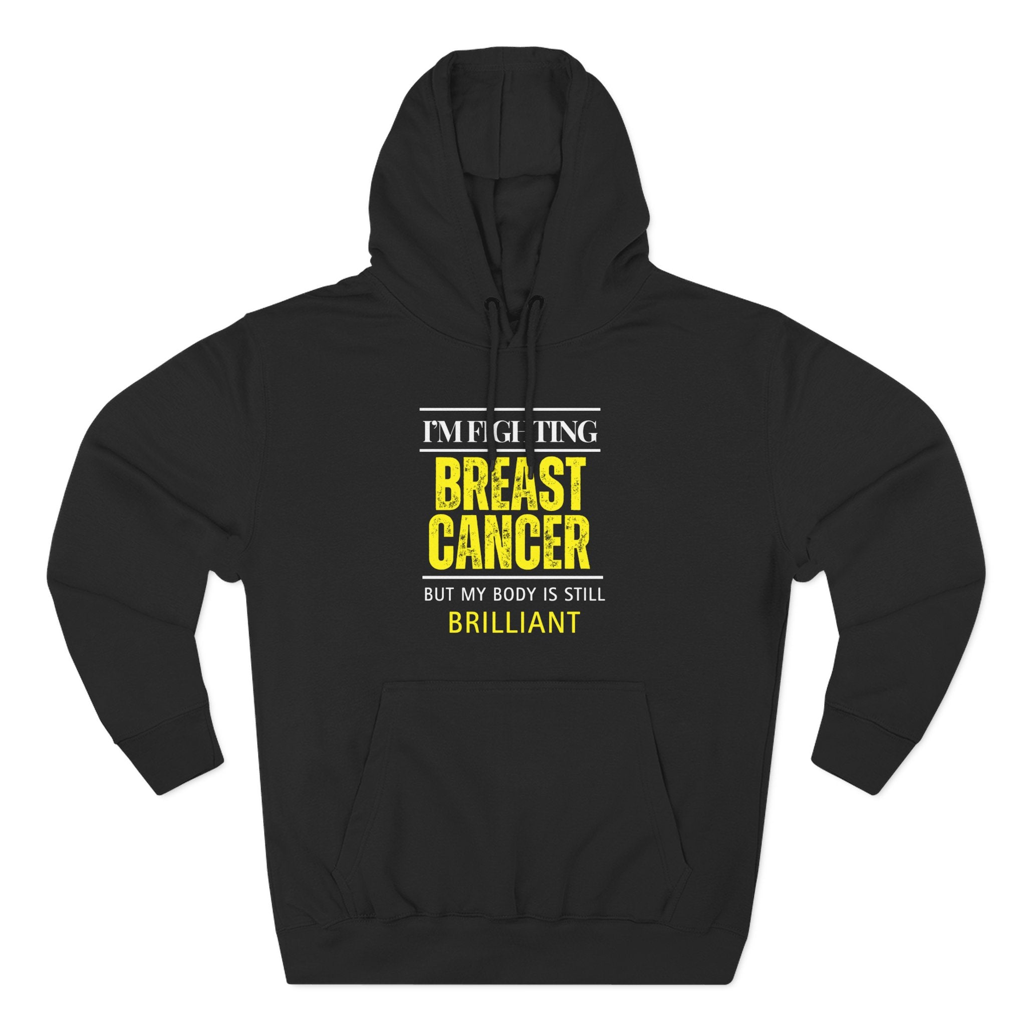 I'm fighting breast cancer Hoodie, Unisex Sweatshirt, Casual Wear, Gift for Her, Fall Fashion, Holiday Gift