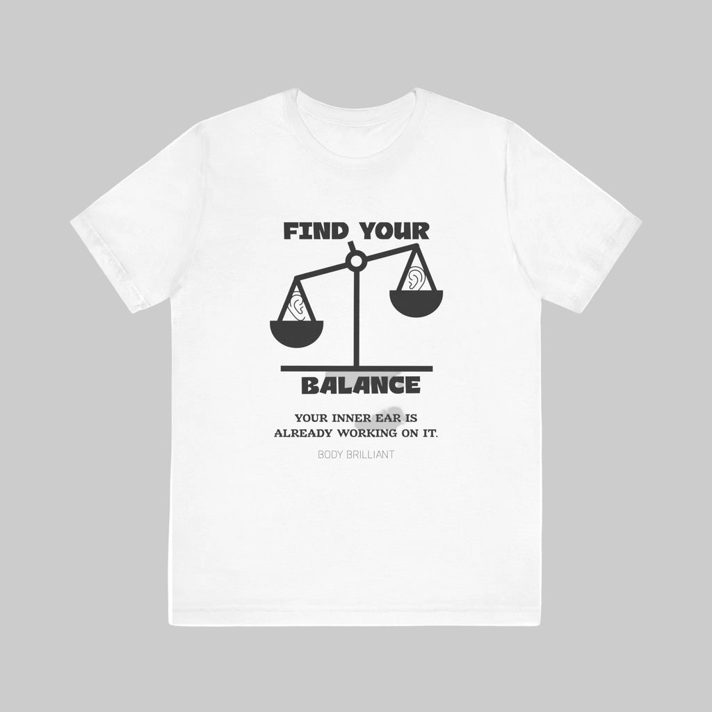 Find you balance Inspirational Tee, Unisex Jersey Shirt, Motivational Gift, Spiritual Apparel, Perfect for Everyday Wear