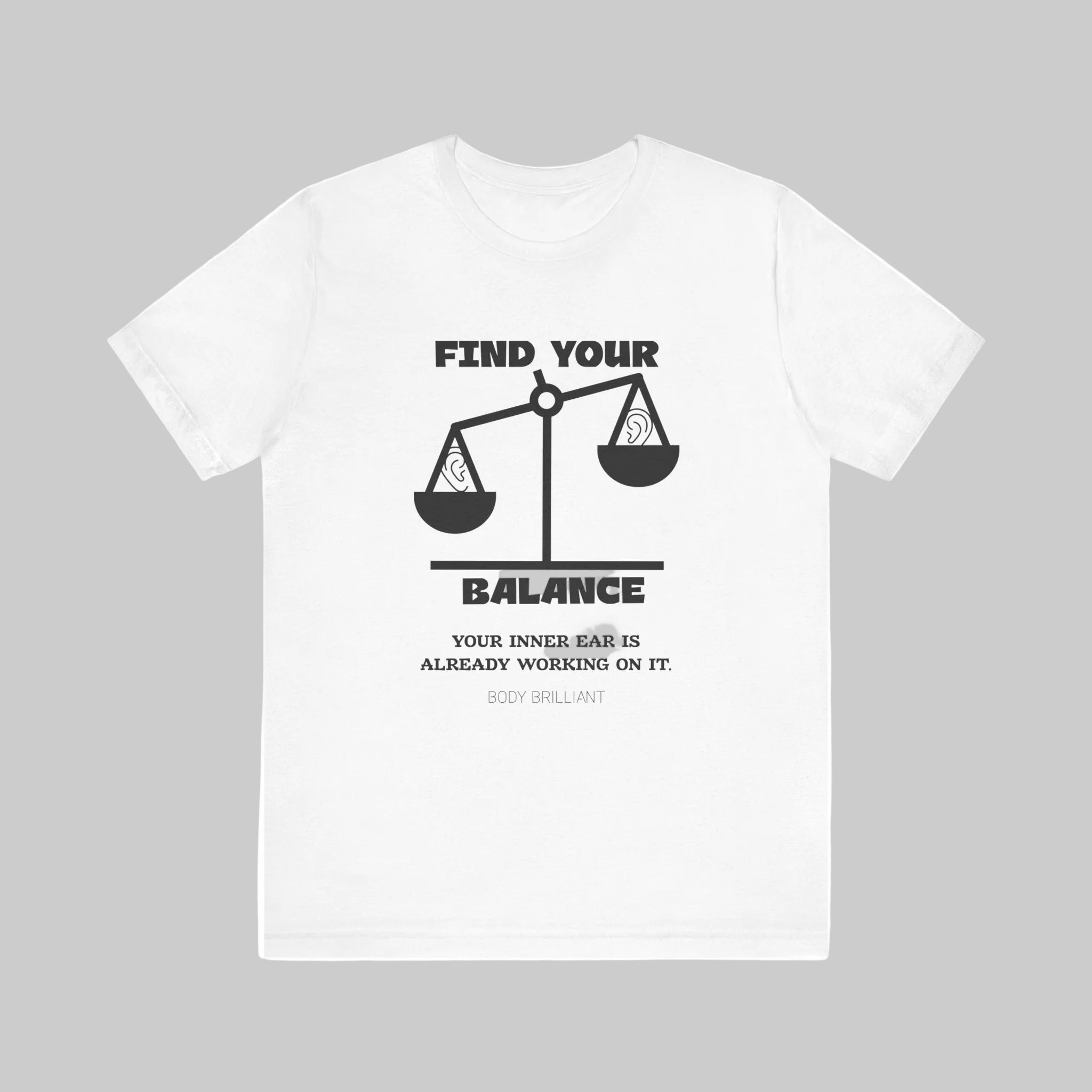 Find you balance Inspirational Tee, Unisex Jersey Shirt, Motivational Gift, Spiritual Apparel, Perfect for Everyday Wear