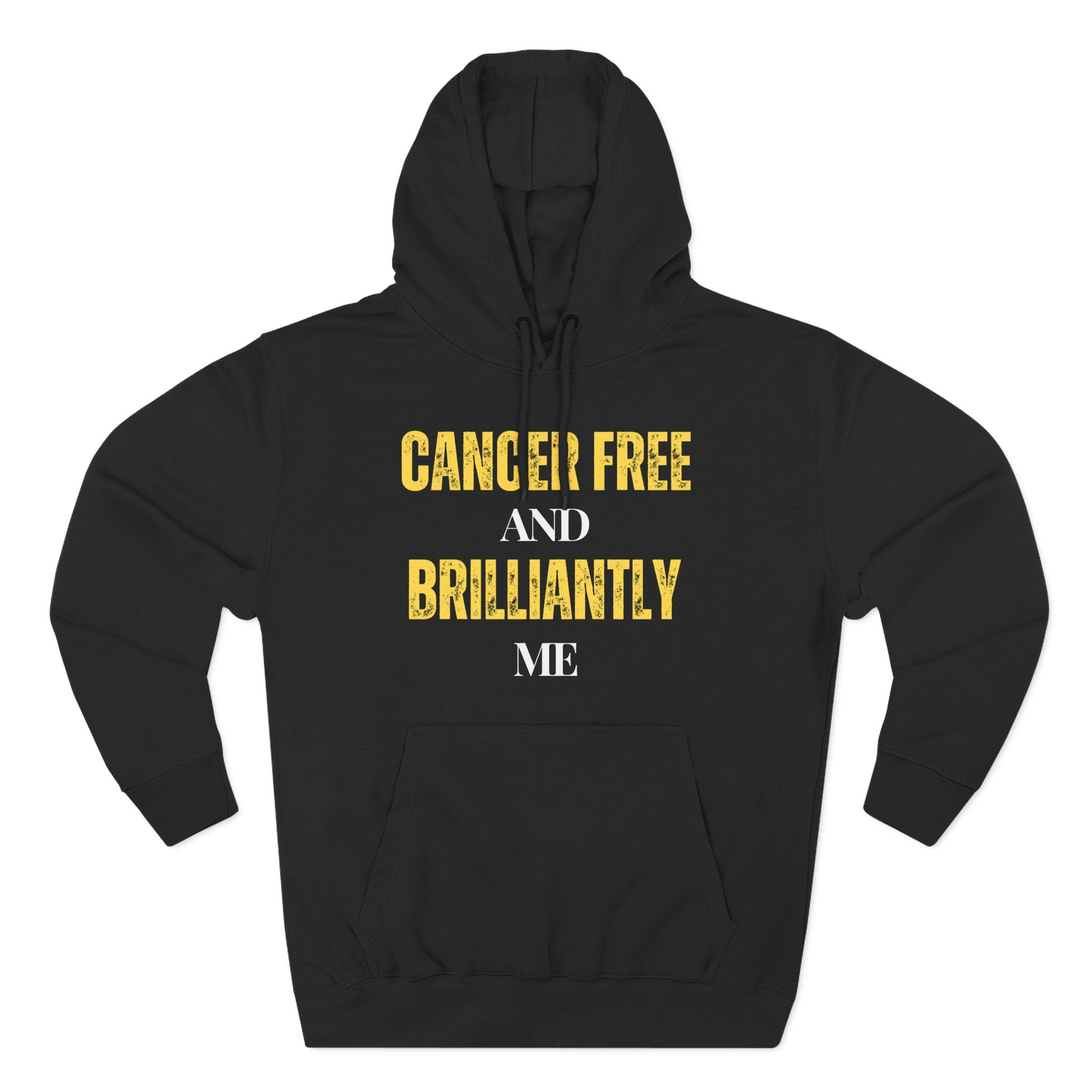 Cancer-free and brilliantly me Hoodie, Unisex Sweatshirt, Casual Wear, Gift for Her, Fall Fashion, Holiday Gift