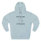 Open your mind Hoodie, Unisex Sweatshirt, Casual Wear, Gift for Her, Fall Fashion, Holiday Gift