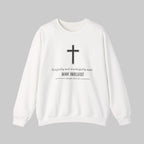 Fearfully and Wonderfully Made Sweatshirt | Inspirational Crewneck, Gift for Fitness Lovers, Motivational Apparel, Unisex Sweatshirt, Cozy Fitness Wear