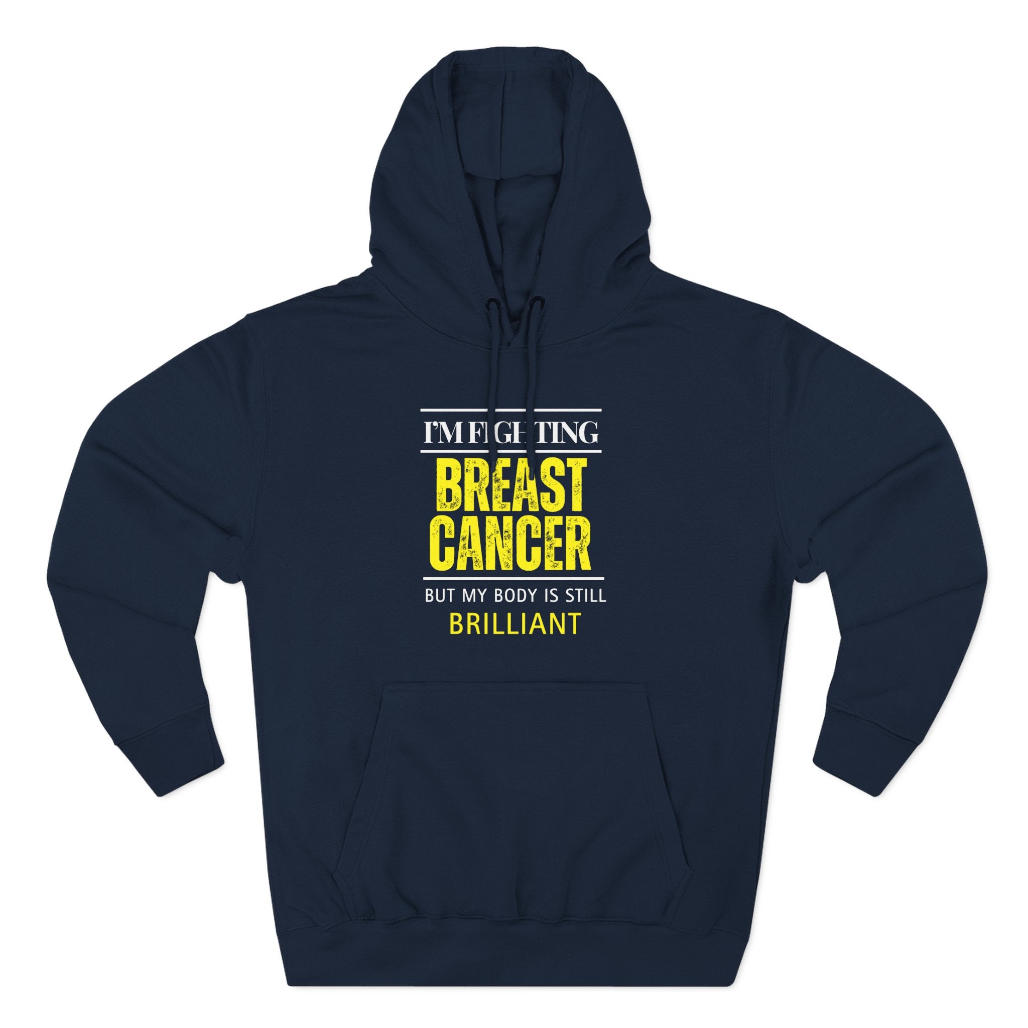 I'm fighting breast cancer Hoodie, Unisex Sweatshirt, Casual Wear, Gift for Her, Fall Fashion, Holiday Gift