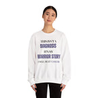 This isn't a diagnosis, it's my warrior story. I will beat cancer Sweatshirt | Inspirational Crewneck, Gift for Fitness Lovers, Motivational Apparel, Unisex Sweatshirt, Cozy Fitness Wear