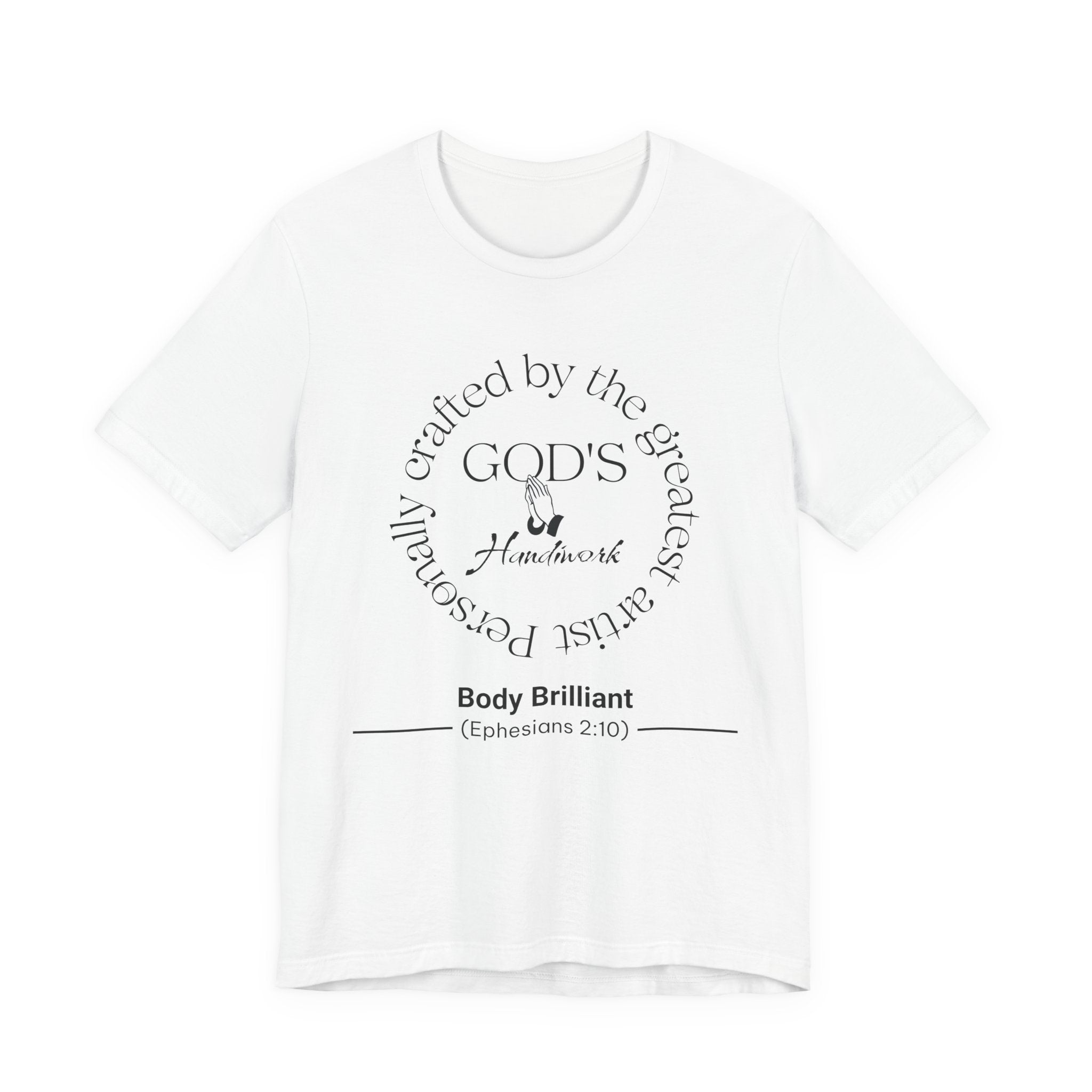 Crafted Inspirational Tee, Unisex Jersey Shirt, Motivational Gift, Spiritual Apparel, Perfect for Everyday Wear