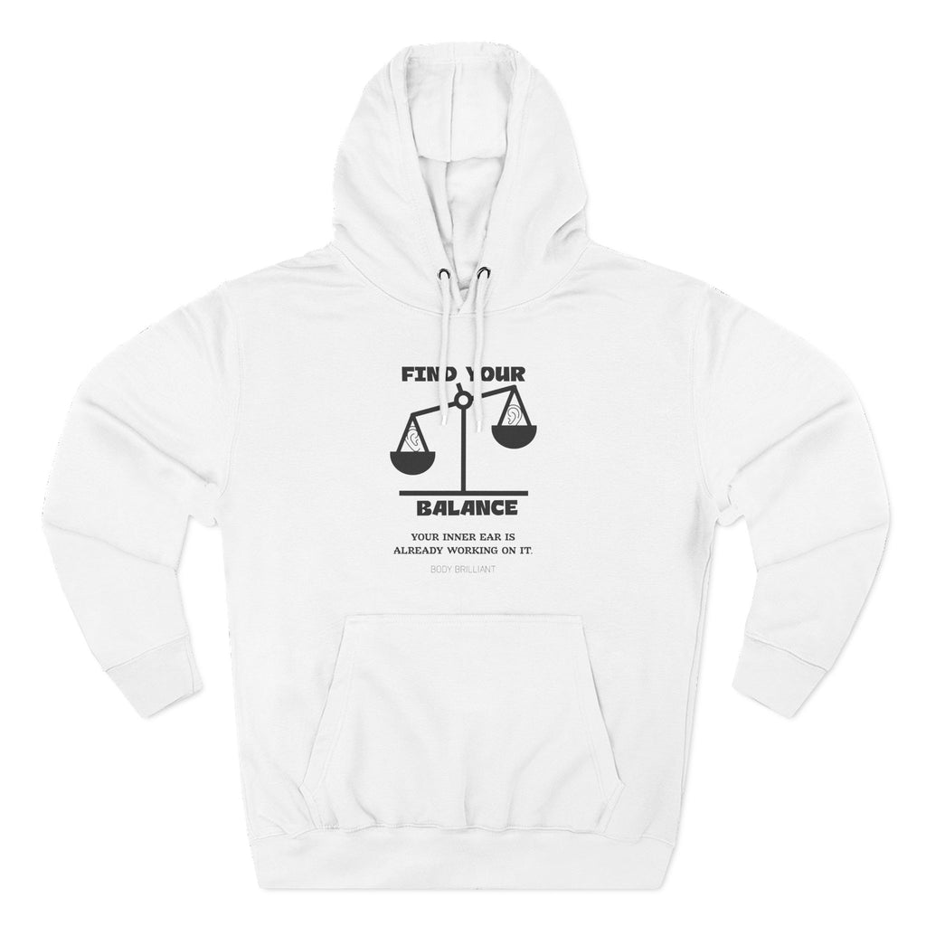 Find your balance Hoodie, Unisex Sweatshirt, Casual Wear, Gift for Her, Fall Fashion, Holiday Gift