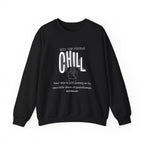 Feel the festive chill Sweatshirt | Inspirational Crewneck, Gift for Fitness Lovers, Motivational Apparel, Unisex Sweatshirt, Cozy Fitness Wear