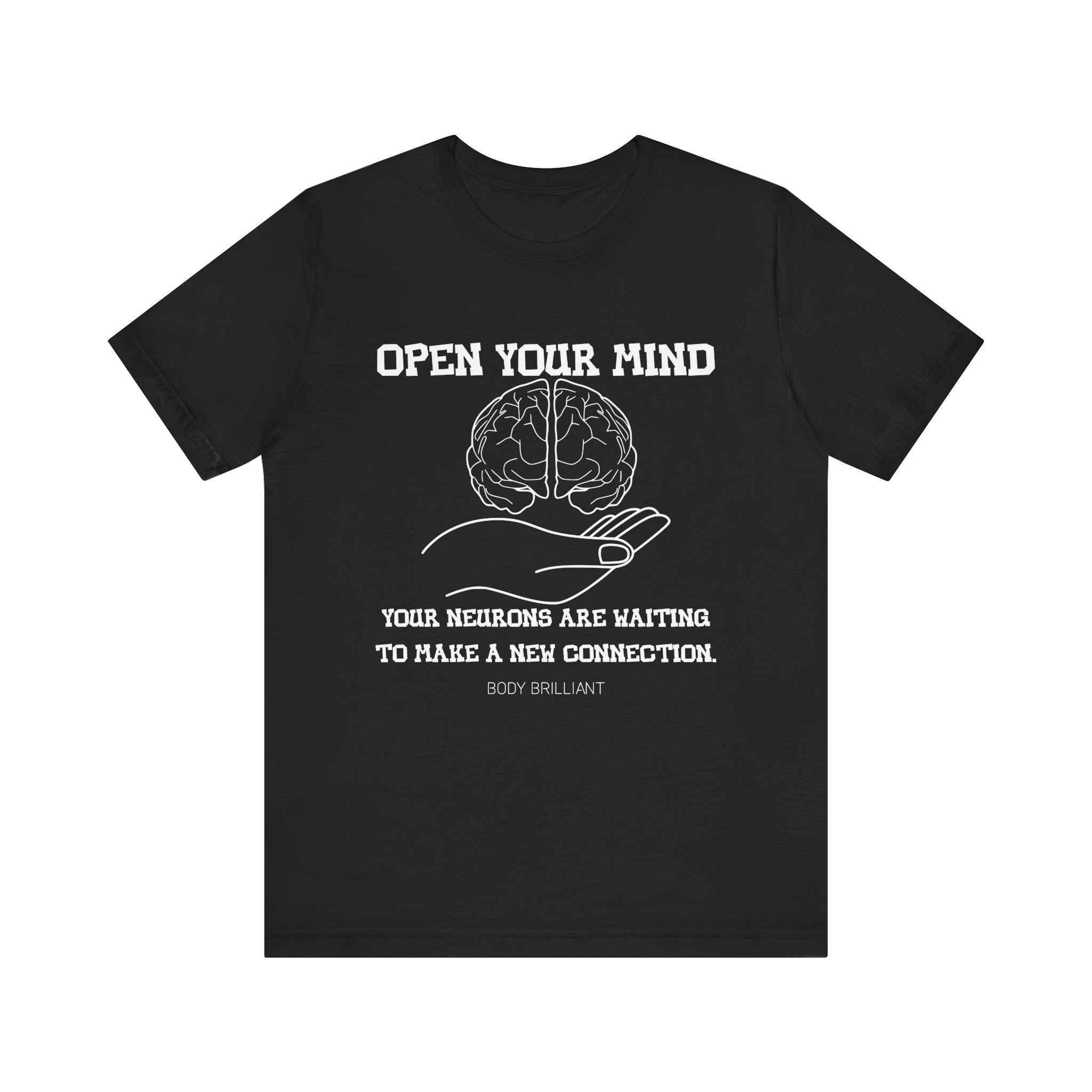 Open your mind Inspirational Tee, Unisex Jersey Shirt, Motivational Gift, Spiritual Apparel, Perfect for Everyday Wear
